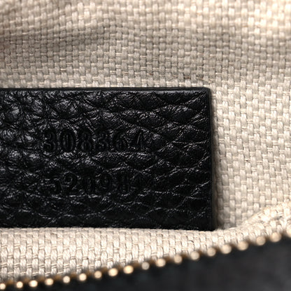 Gucci Pebbled Calfskin Small Soho Disco Bag Black 7 of 17