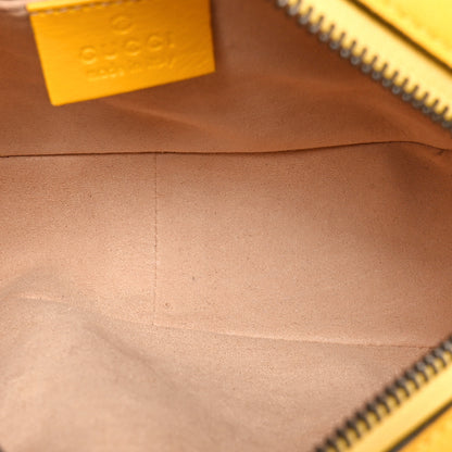 Gucci Calfskin Matelasse Mini GG Marmont Chain Shoulder Bag Stone Topaz 5 of 11