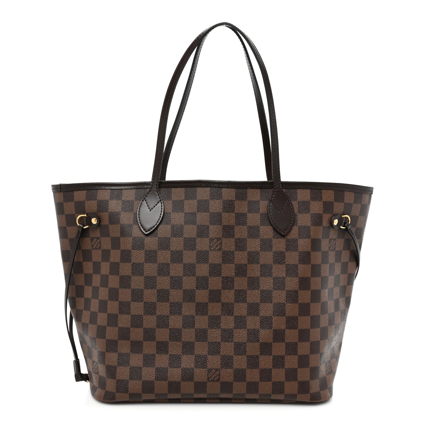 Damier Ebene Neo Neverfull MM Rose Ballerine