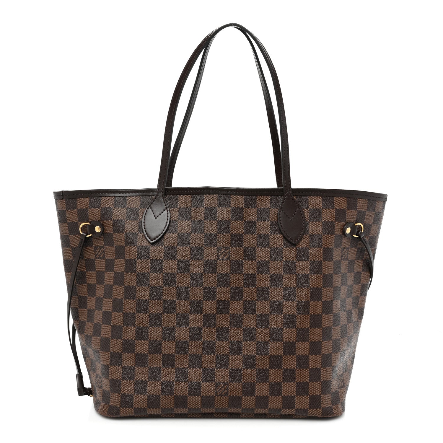 Louis Vuitton Damier Ebene Neo Neverfull MM Rose Ballerine 3 of 20