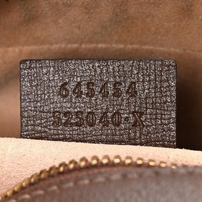 Gucci GG Supreme Monogram Small Horsebit 1955 Shoulder Bag Beige Brown Sugar 7 of 12