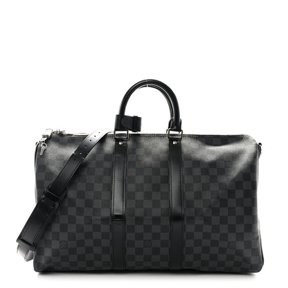 Louis Vuitton Damier Graphite Keepall Bandouliere 45 1 of 10
