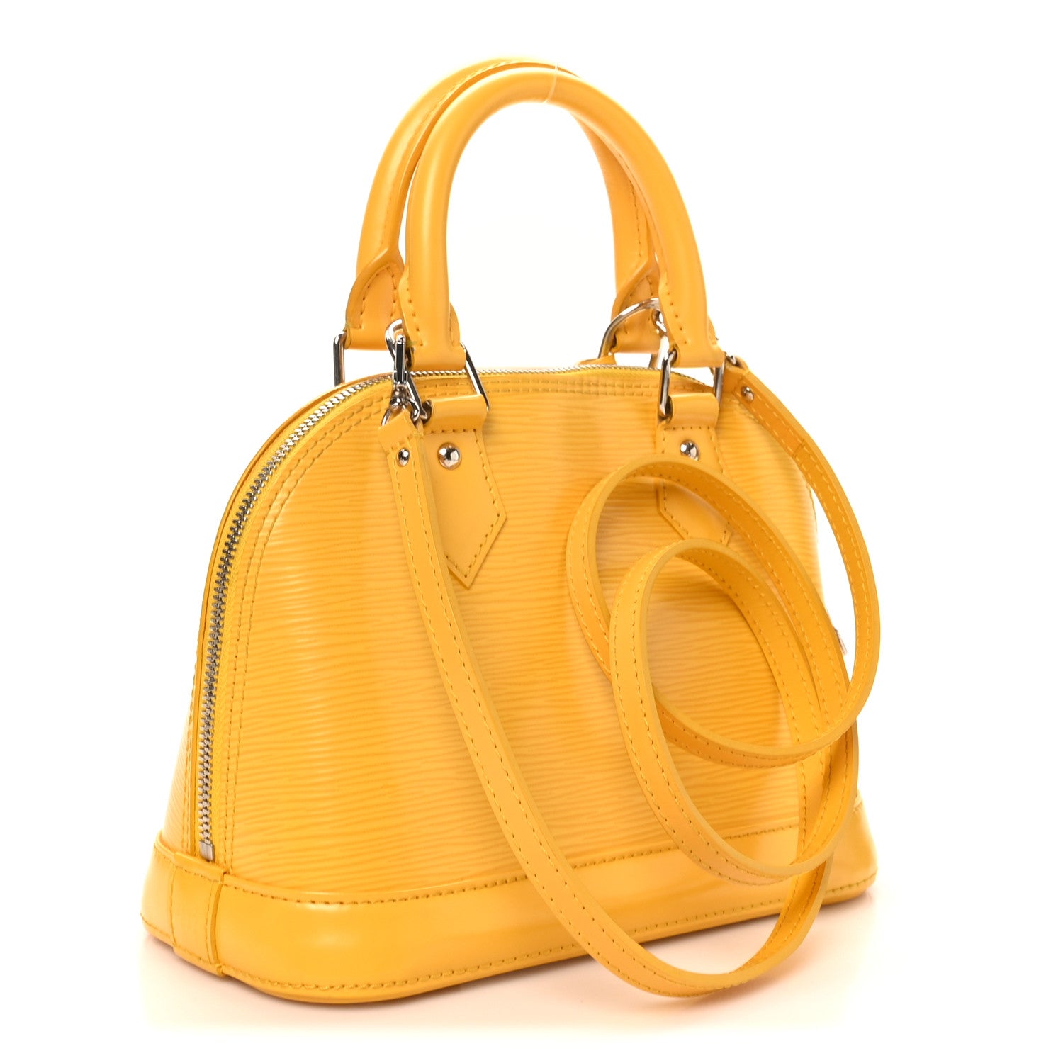Louis Vuitton Epi Alma BB Citron 3 of 9