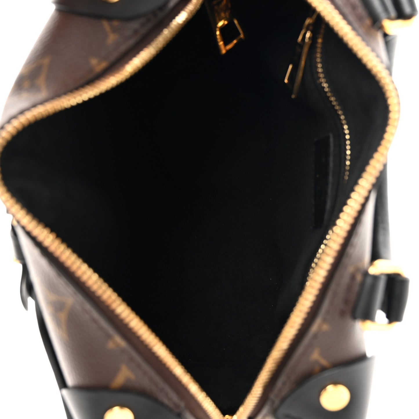 Monogram Petite Malle Souple Black