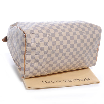 Louis Vuitton Damier Azur Speedy 35 4 of 8