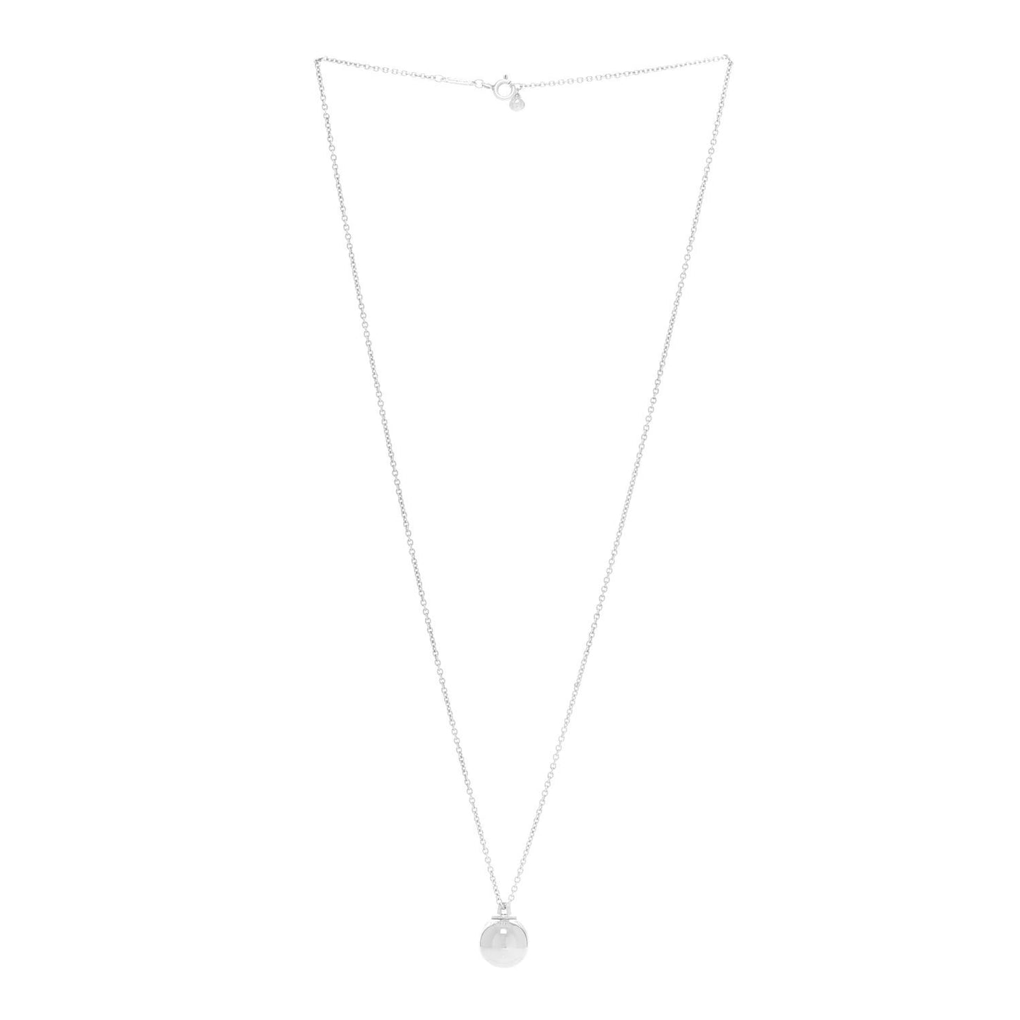 Sterling Silver 12.75mm HardWear Ball Pendant Necklace