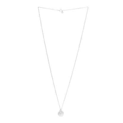 Tiffany Sterling Silver 12.75mm HardWear Ball Pendant Necklace 3 of 5