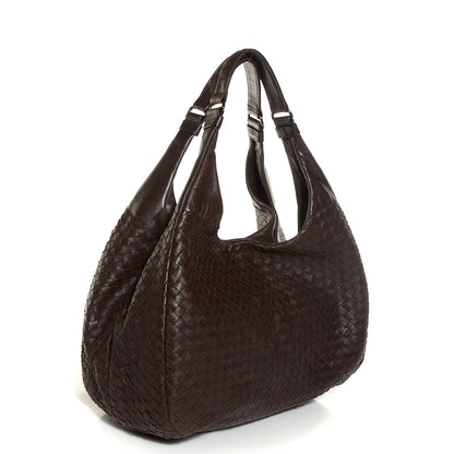 Bottega Veneta Nappa Intrecciato Large Campana Ebano 3 of 8