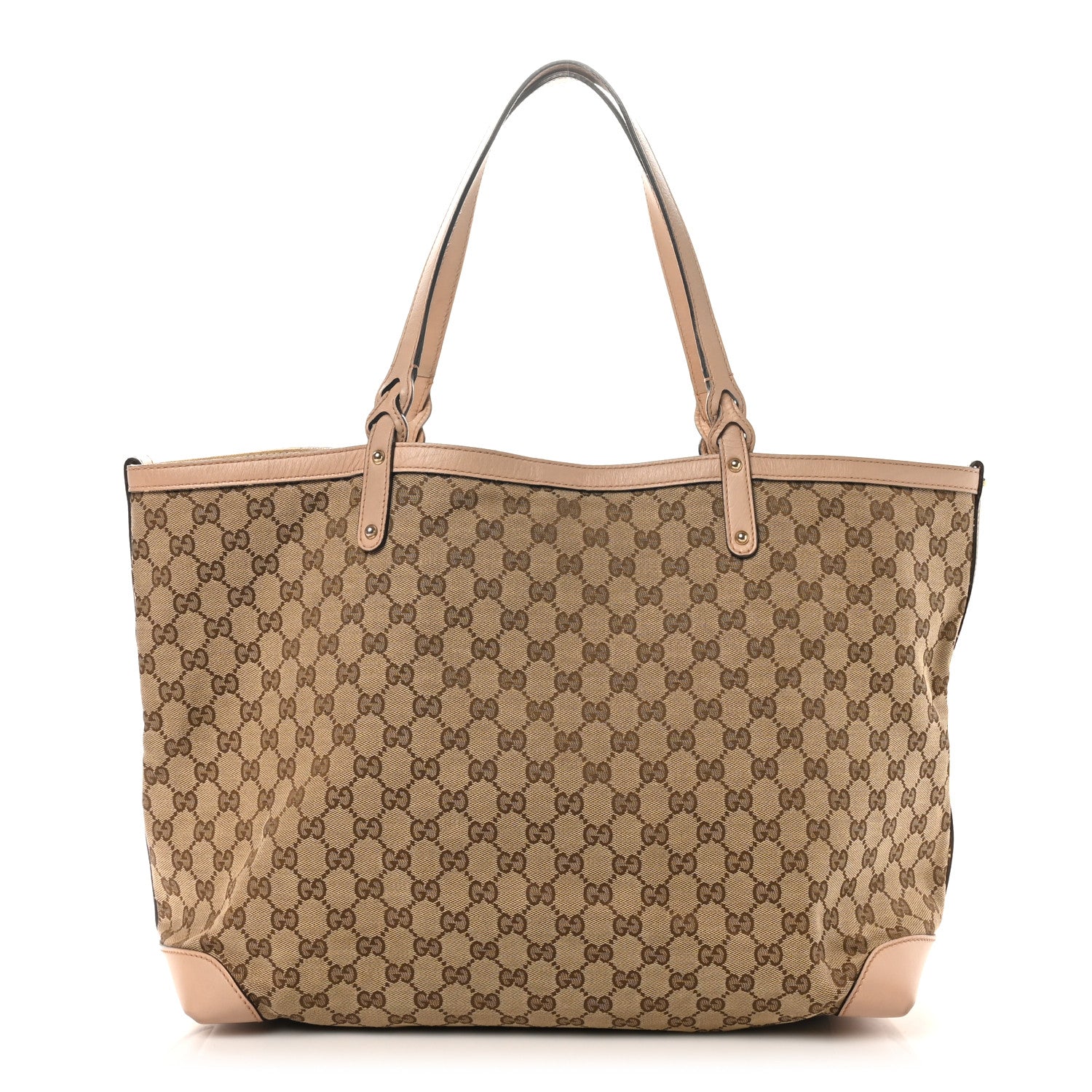 Gucci Monogram Large Craft Tote Beige 1 of 11