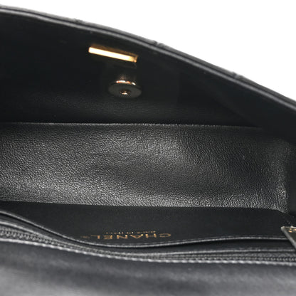 Chanel Lambskin Quilted Mini Rectangular Flap Black 5 of 15