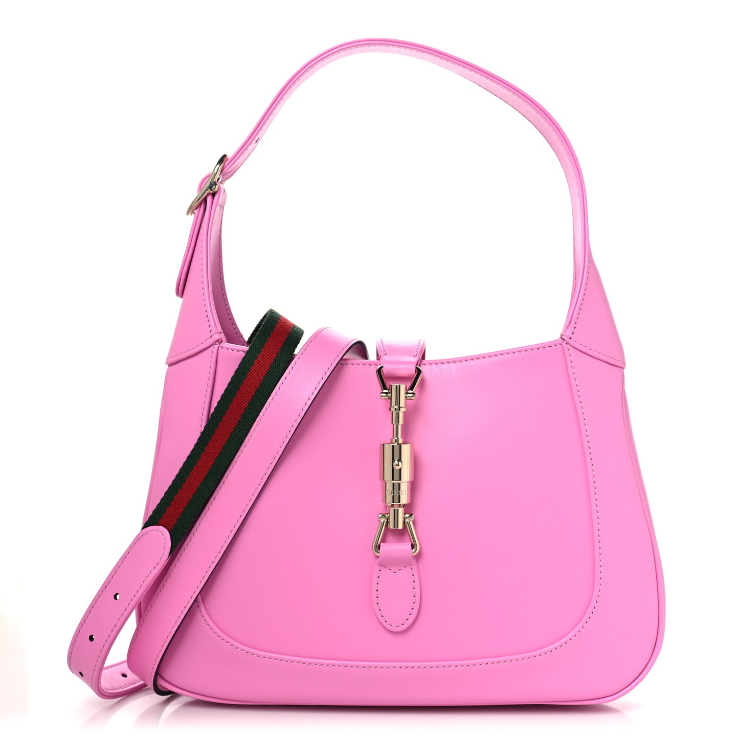 Ancora Calfskin Web Medium Jackie 1961 Hobo Pink