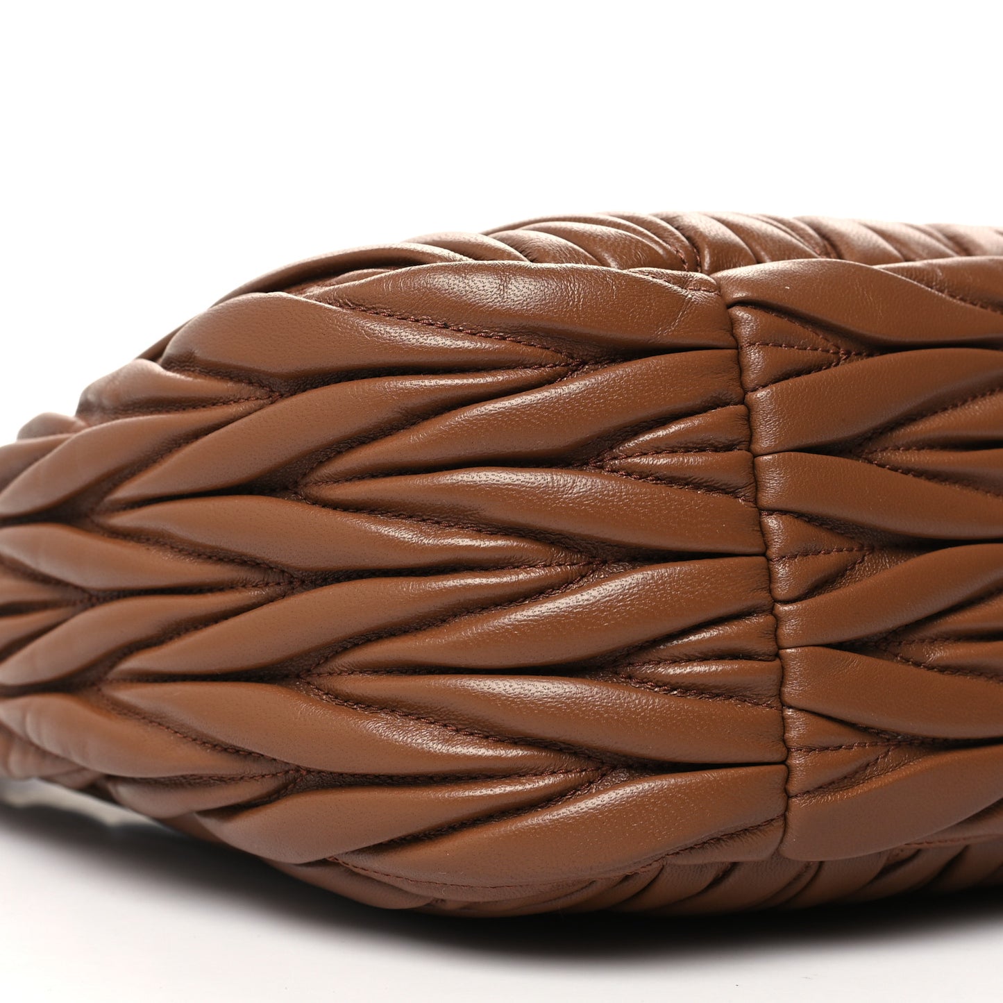 Nappa Matelasse Wander Large Hobo Cognac