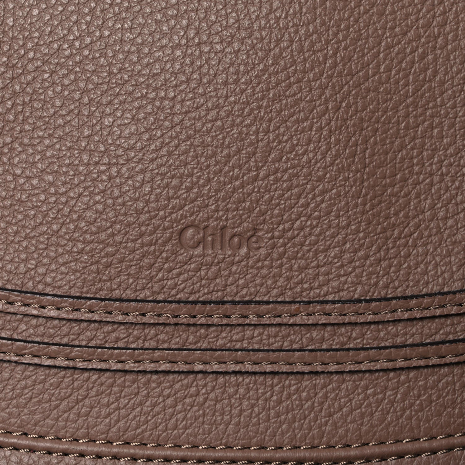 Chloe Calfskin Medium Marcie Satchel Desert Taupe 14 of 19
