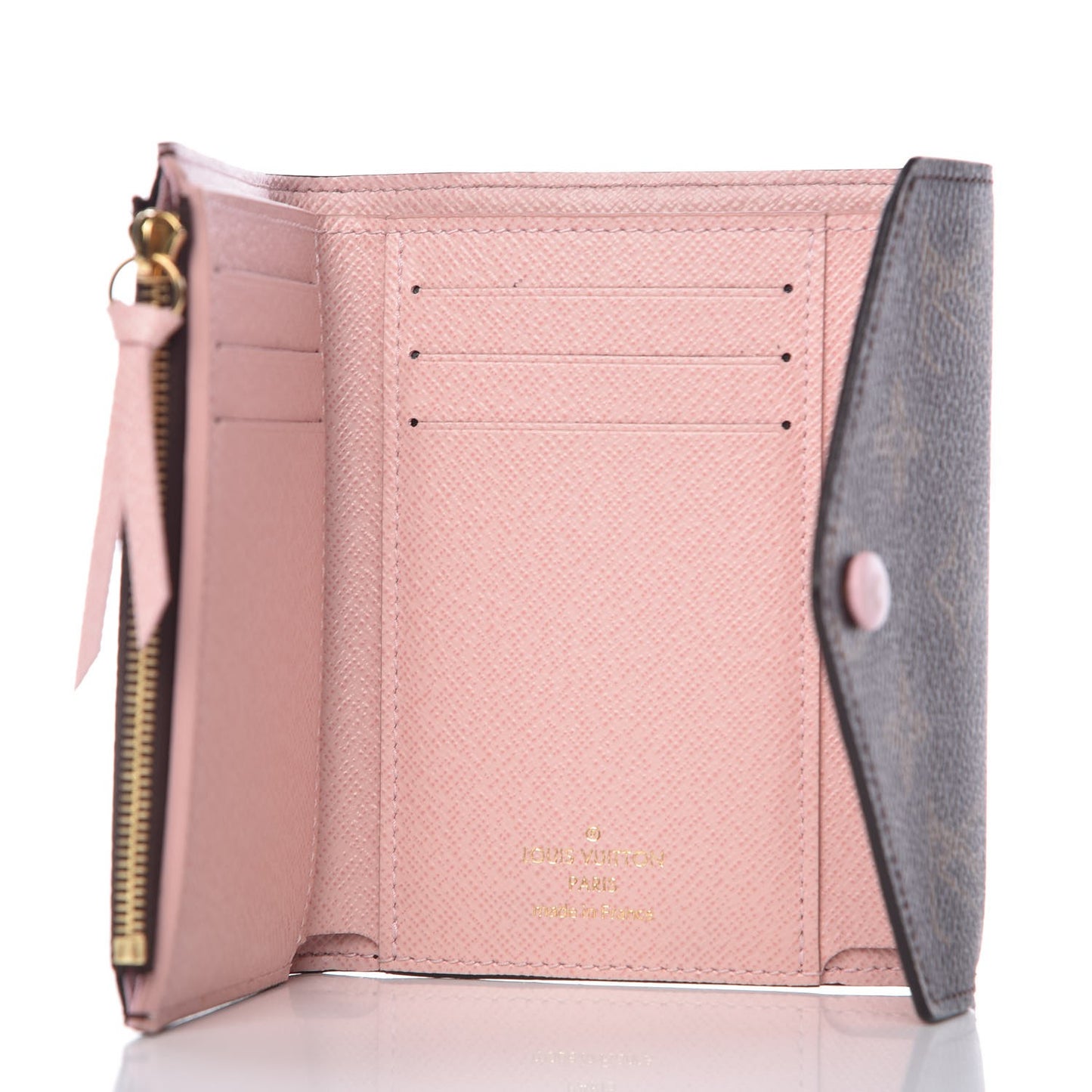 Monogram Victorine Wallet Rose Ballerine