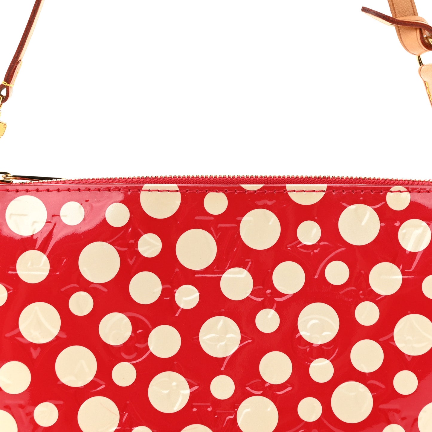 Vernis Kusama Infinity Dots Pochette Accessories Red