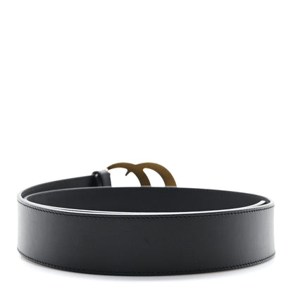 Gucci Calfskin Double G 40mm Belt 85 34 Black 2 of 4