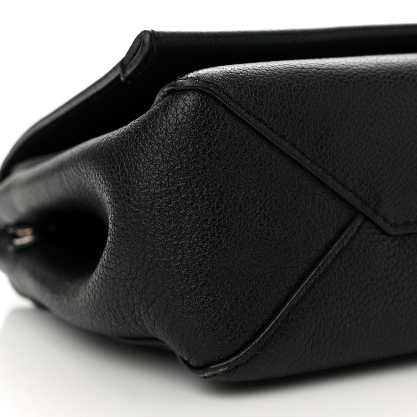 Calfskin Lockme II Chain Bag BB Black
