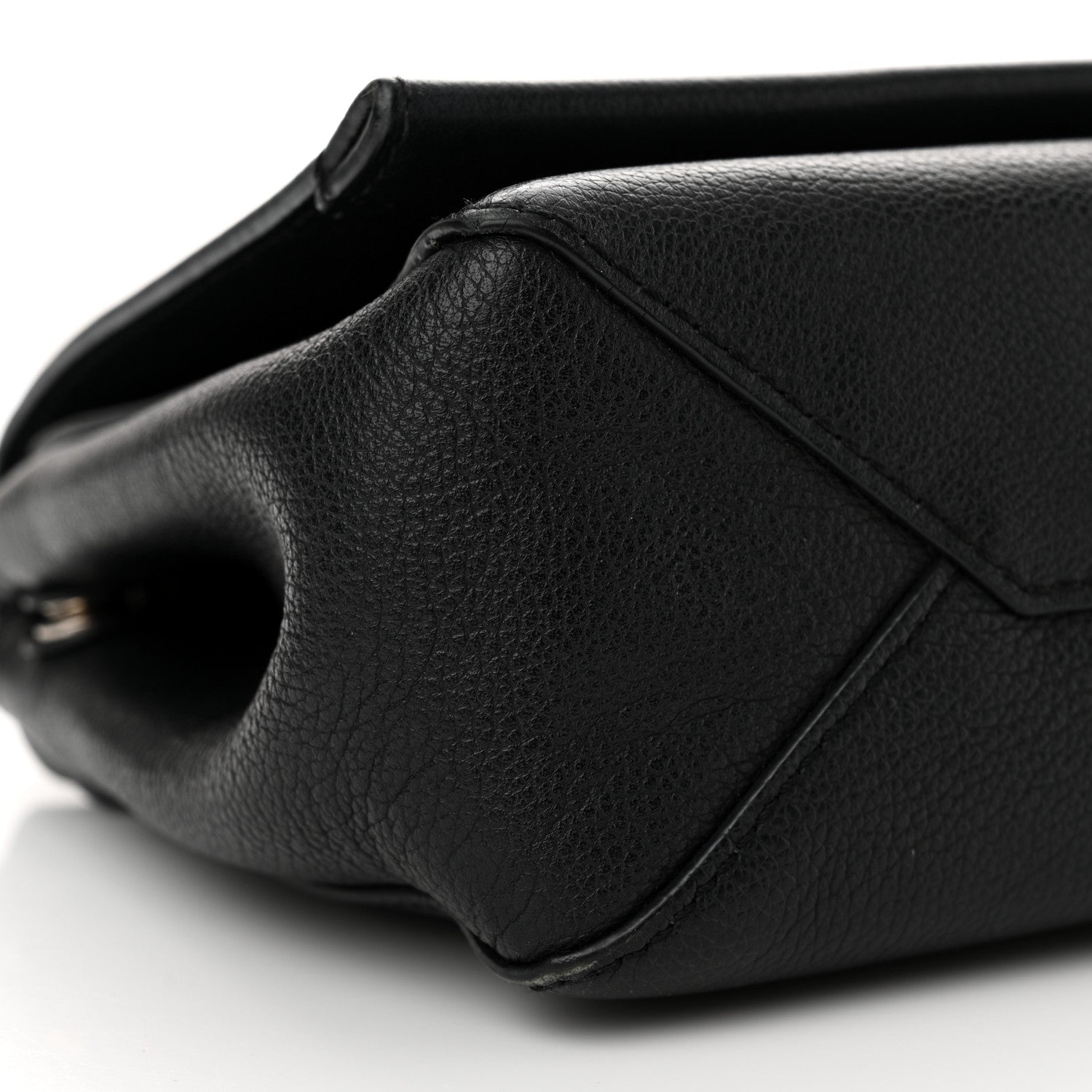 Louis Vuitton Calfskin Lockme II Chain Bag BB Black 8 of 12