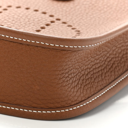 Hermes Taurillon Clemence Evelyne TPM Gold 10 of 11