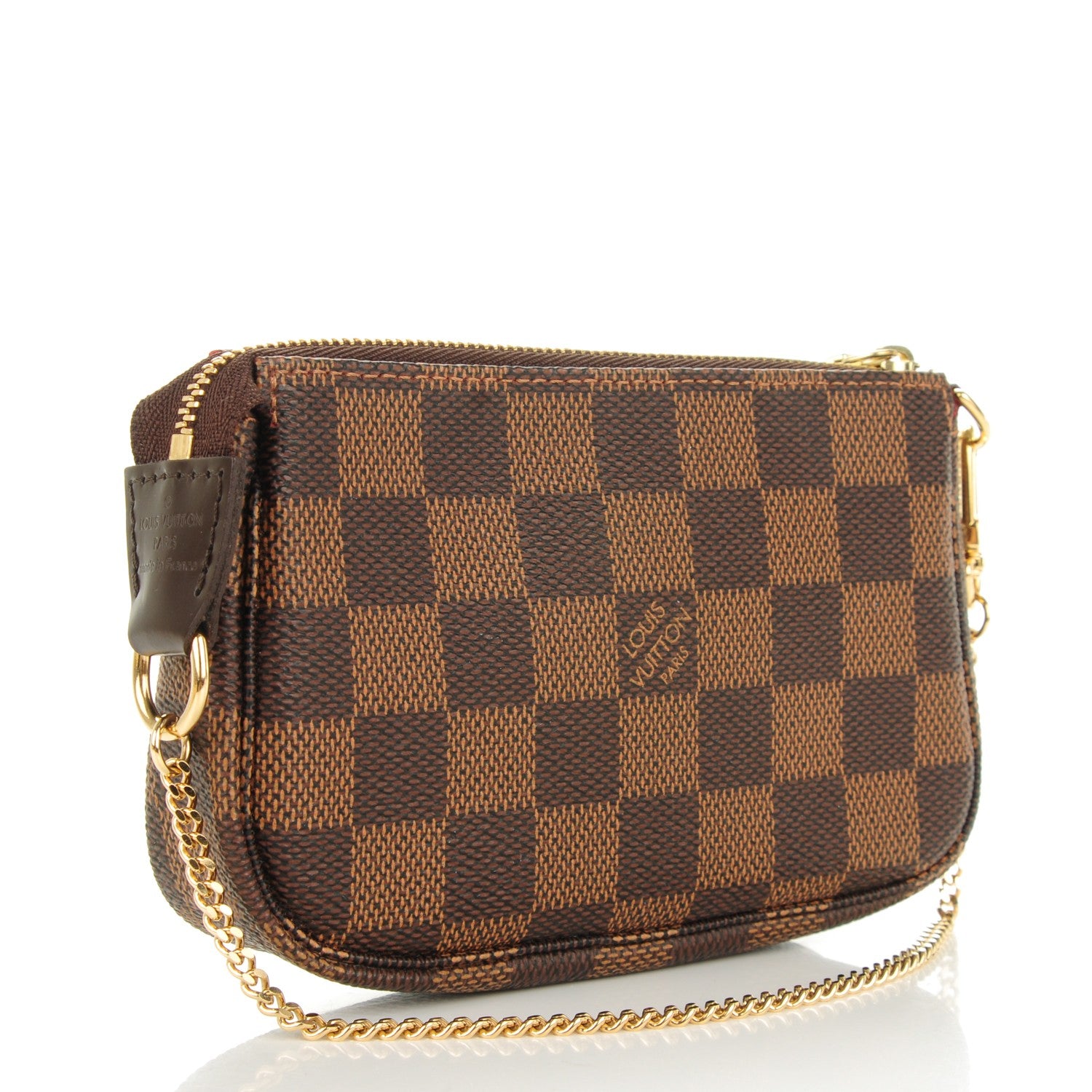Louis Vuitton Damier Ebene Mini Pochette Accessories 3 of 7