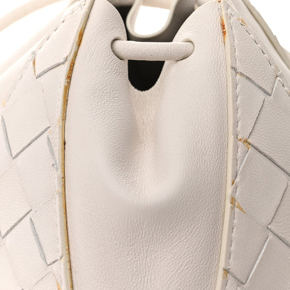 Bottega Veneta Nappa Intrecciato The Mini Knot Shoulder Bag Chalk 13 of 15