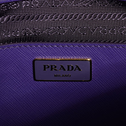Prada Saffiano Lux Medium Promenade Tote Viola 6 of 10