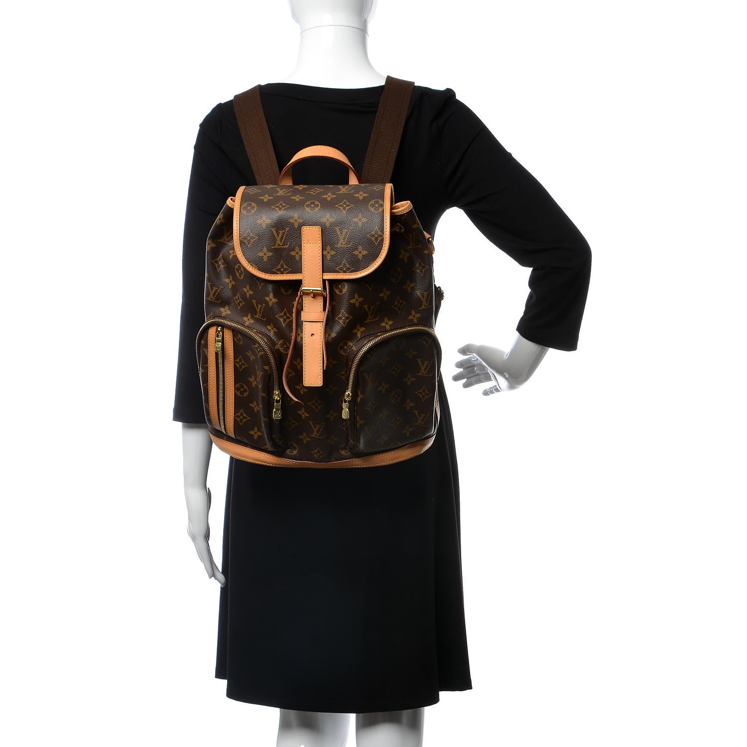 Louis Vuitton Monogram Bosphore Backpack 2 of 9