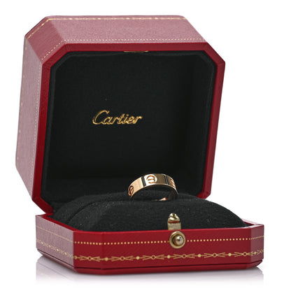 Cartier 18K Yellow Gold 5.5mm LOVE Ring 52 6 5 of 5