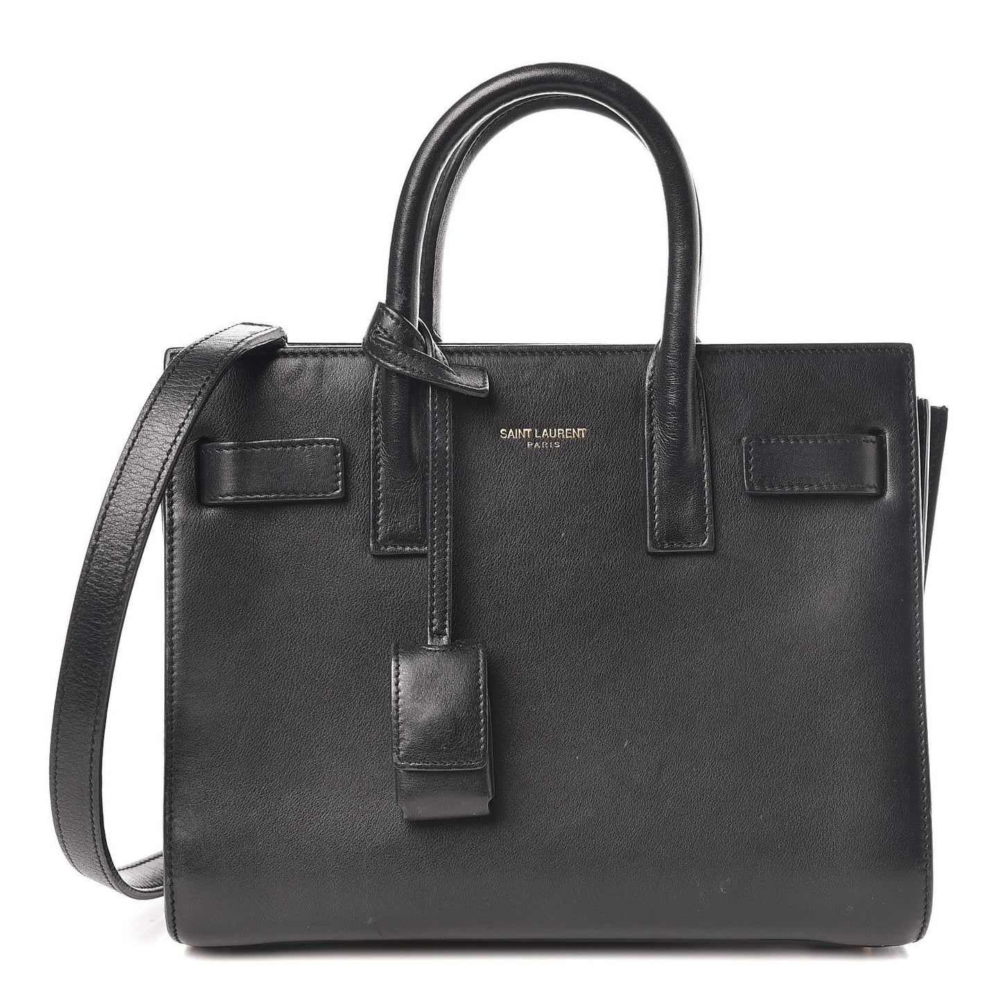 Calfskin Nano Sac de Jour Black