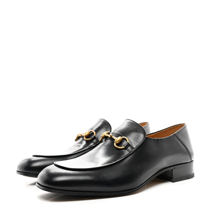 Gucci Goatskin Mens Horsebit Loafers 11 Black 3 of 9