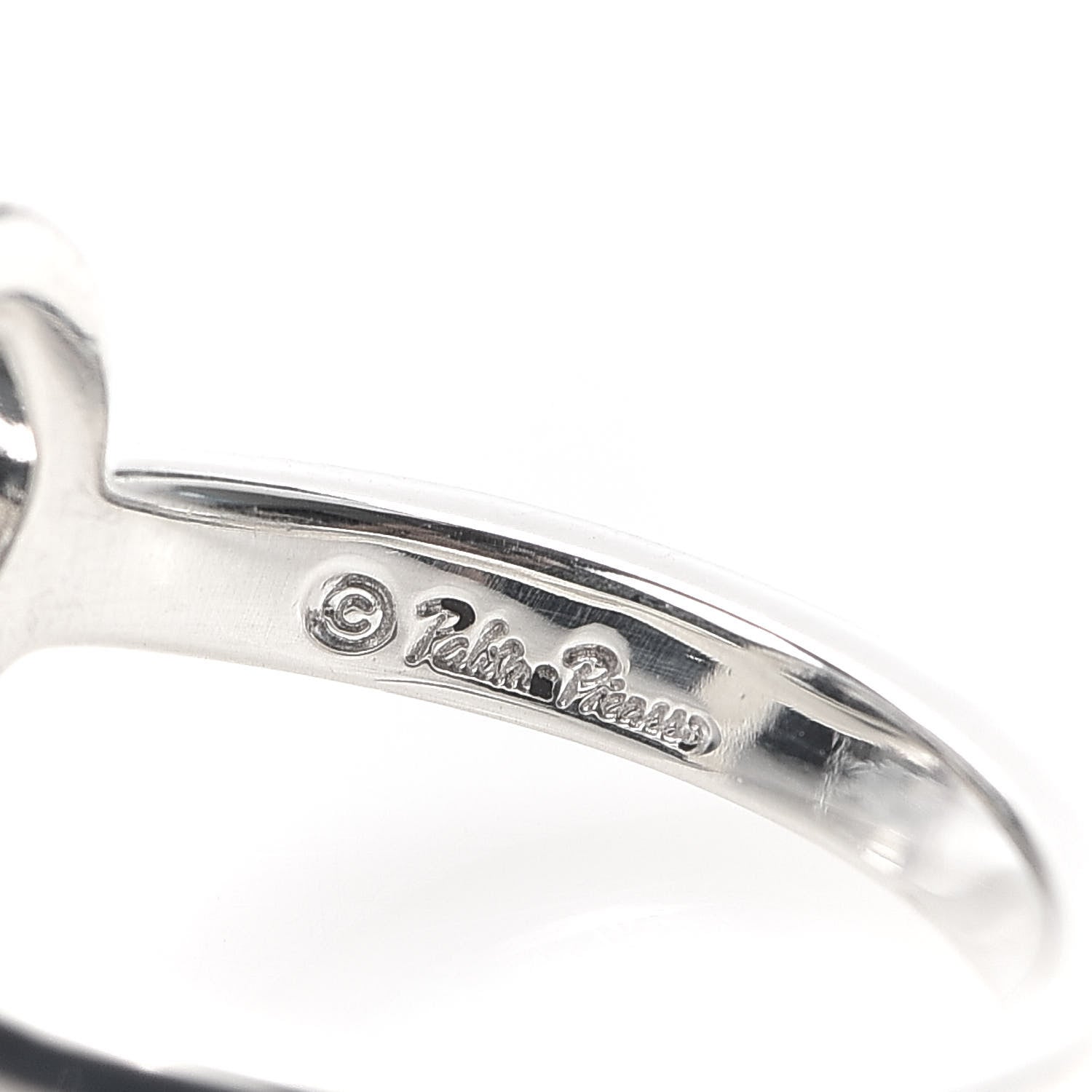 Tiffany Sterling Silver Paloma Picasso Loving Heart Ring 50 5.5 4 of 5