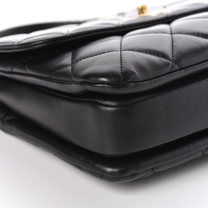 Chanel Lambskin Quilted Small Trendy CC Dual Handle Flap Bag Black 5 of 11