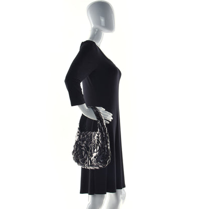 Valentino Garavani Nappa Atelier 03 Rose Edition Small Hobo Black 3 of 16