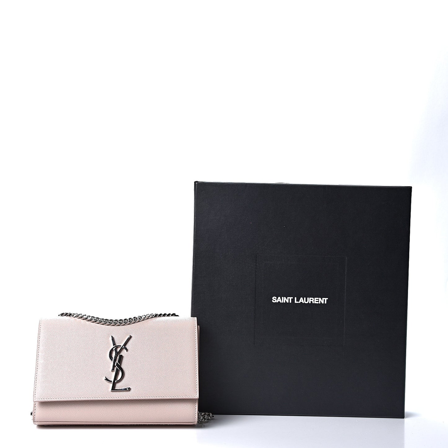 Grain De Poudre Small Monogram Kate Satchel Marble Pink