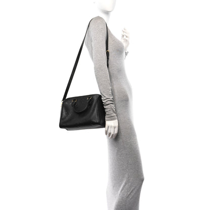 Louis Vuitton Empreinte Monogram Giant Speedy Bandouliere 25 Black 2 of 9