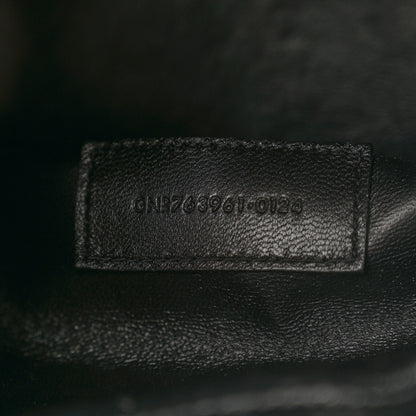 Saint Laurent Lambskin Gabby Mini Bucket Bag Black 7 of 12