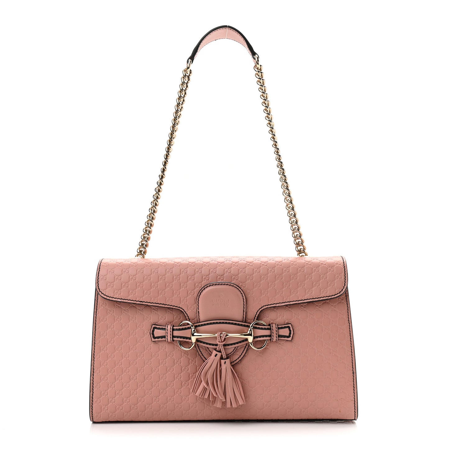 Microguccissima Medium Emily Chain Shoulder Bag Soft Pink