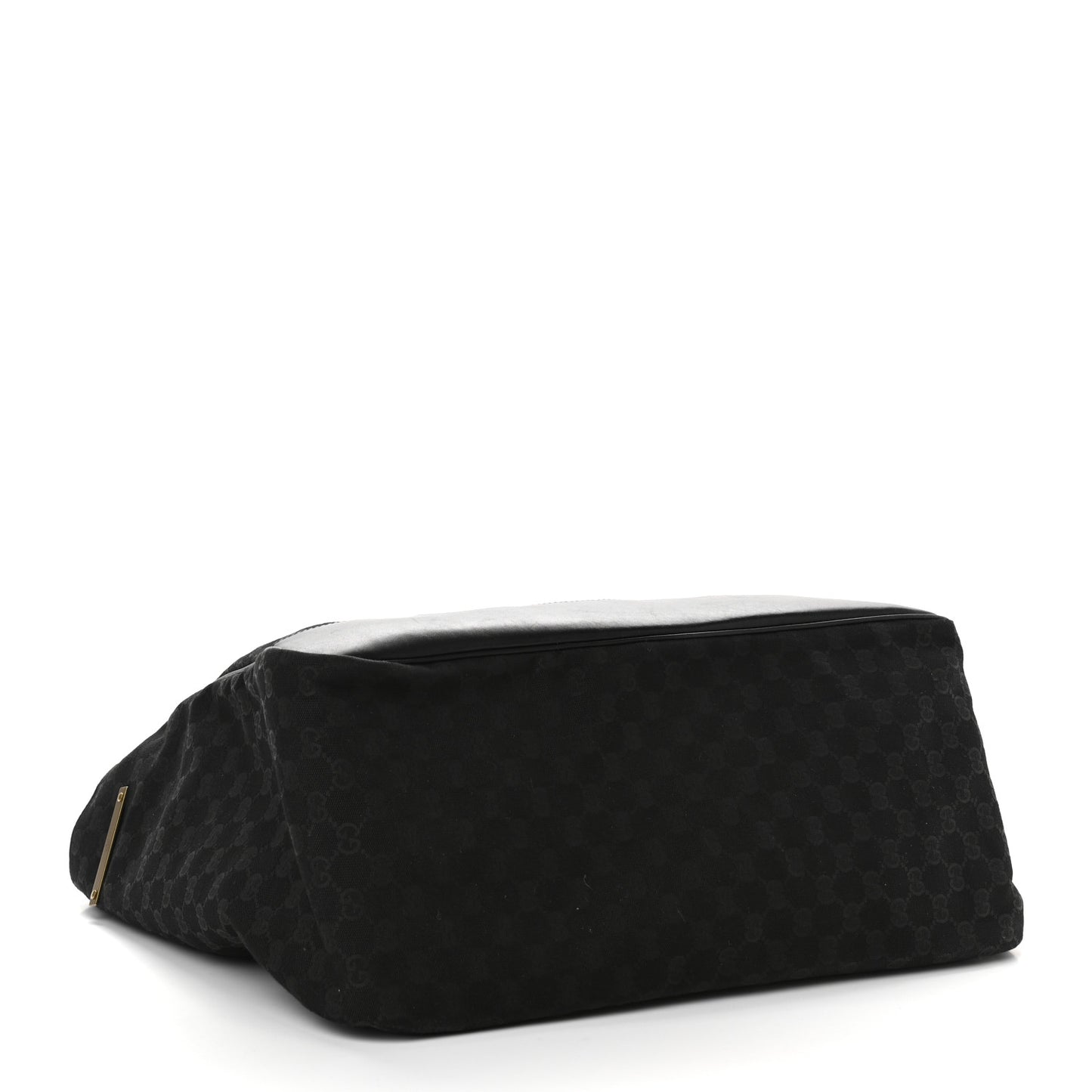 Monogram Web Dog Carrier Black