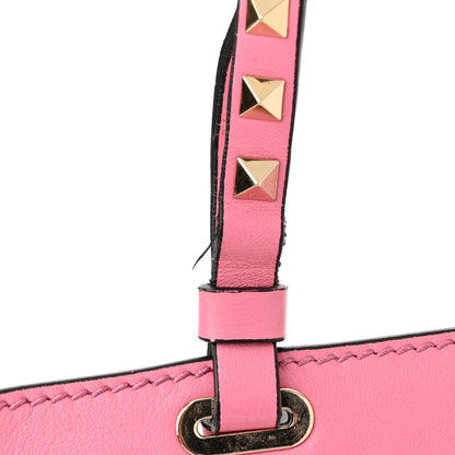 Valentino Garavani Vitello Small Rockstud Tote Ninphea 11 of 12