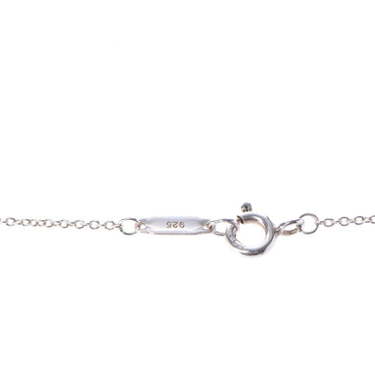 Tiffany Sterling Silver 1837 Interlocking Circles Pendant Necklace 7 of 9