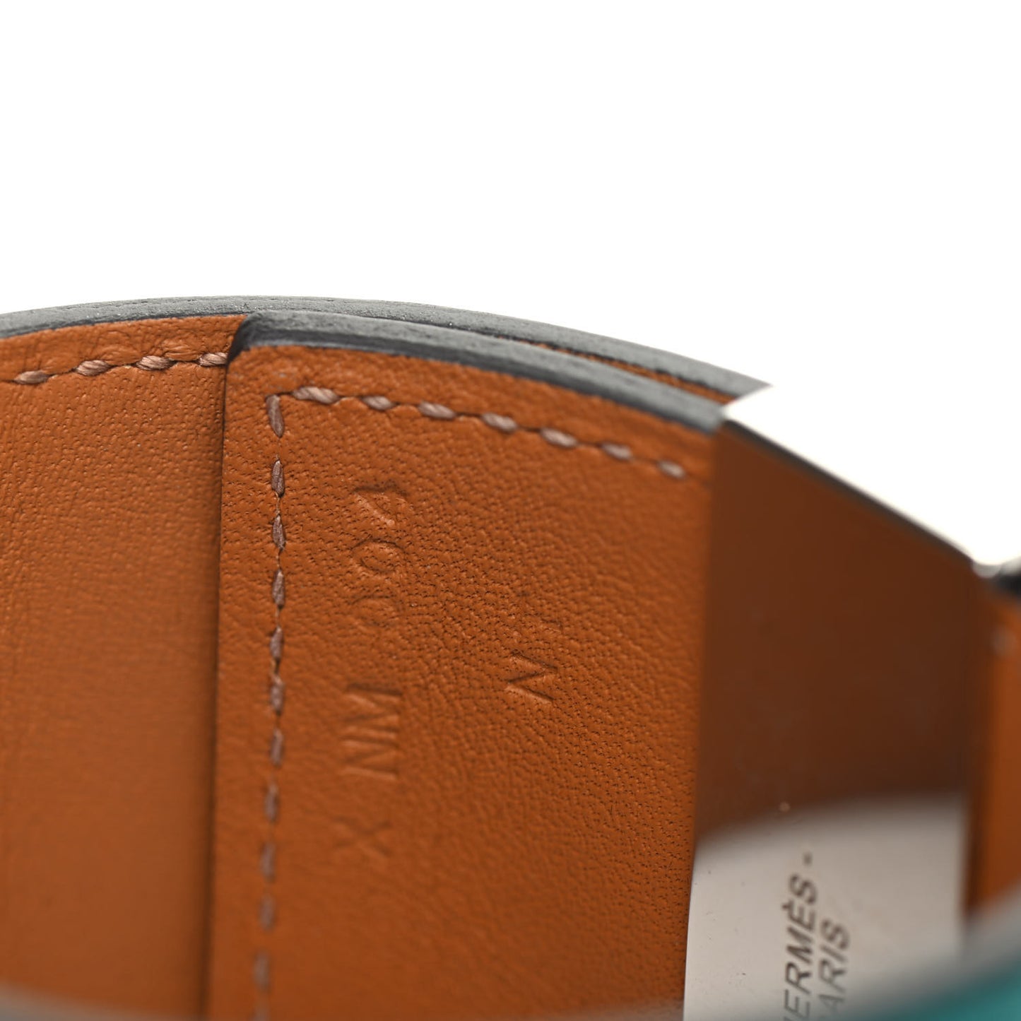 Epsom Collier de Chien CDC Bracelet S Bleu Paon