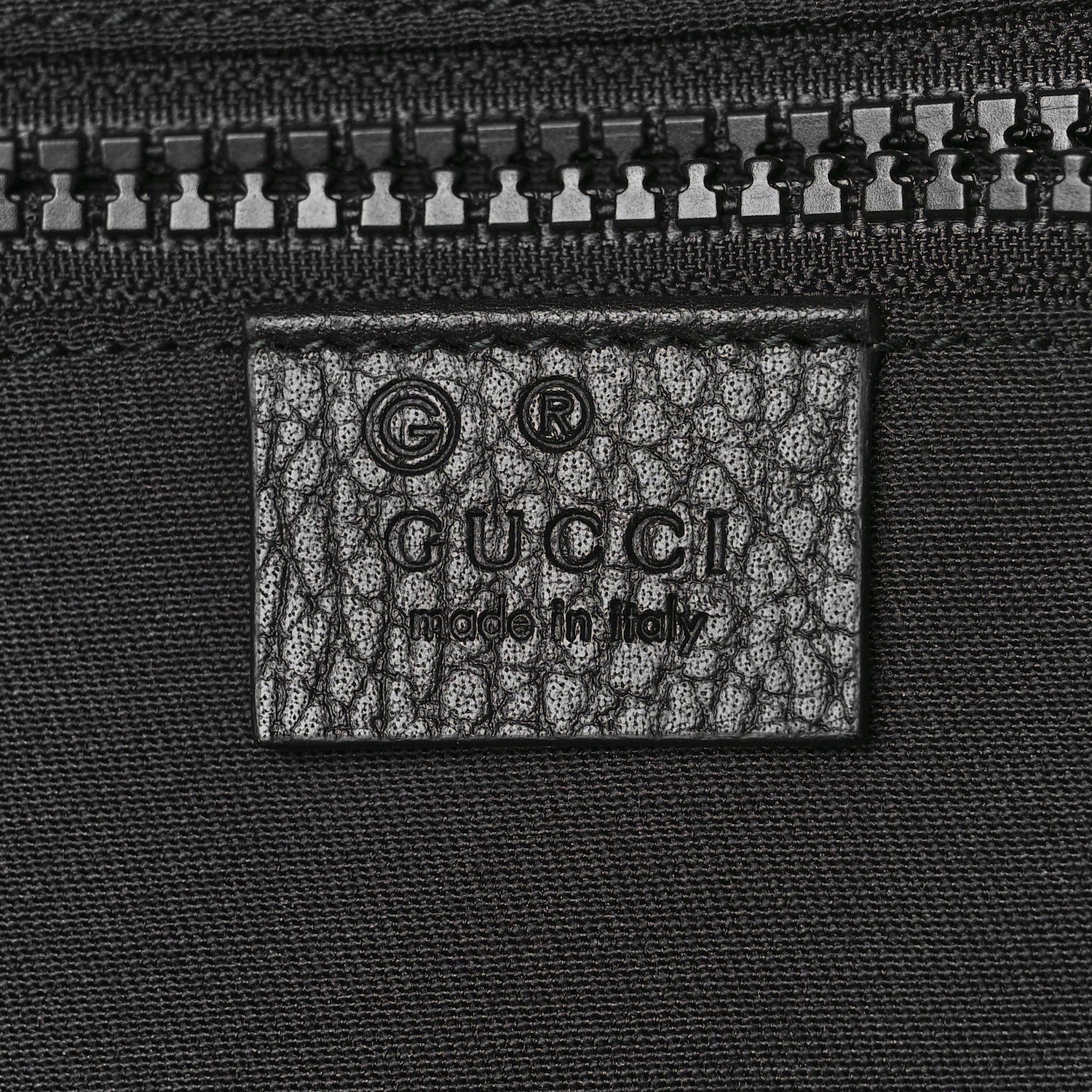 Gucci Nylon Monogram Slim Backpack Black 6 of 12