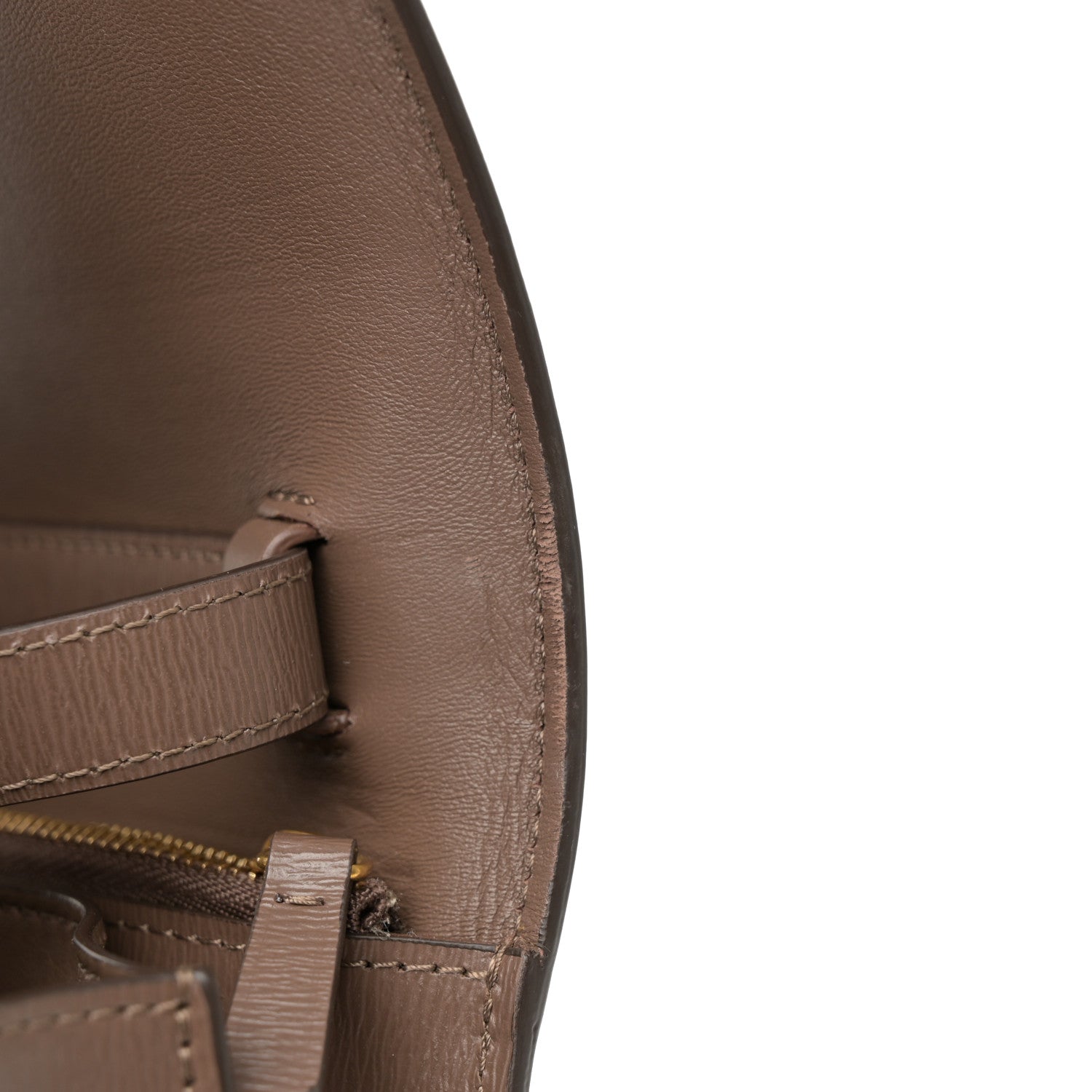 Celine Liege Calfskin Medium Classic Box Flap Bag Taupe 14 of 15