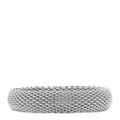 Tiffany Sterling Silver Somerset Mesh Bracelet 3 of 4