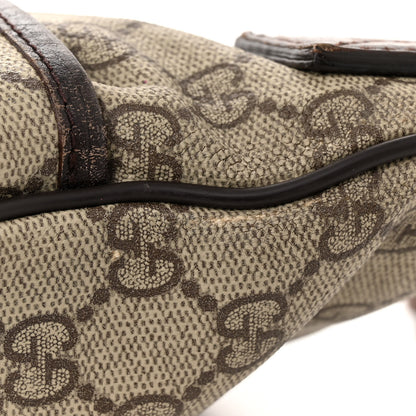 Gucci GG Plus Monogram Flat Messenger Bag Ebony 15 of 16