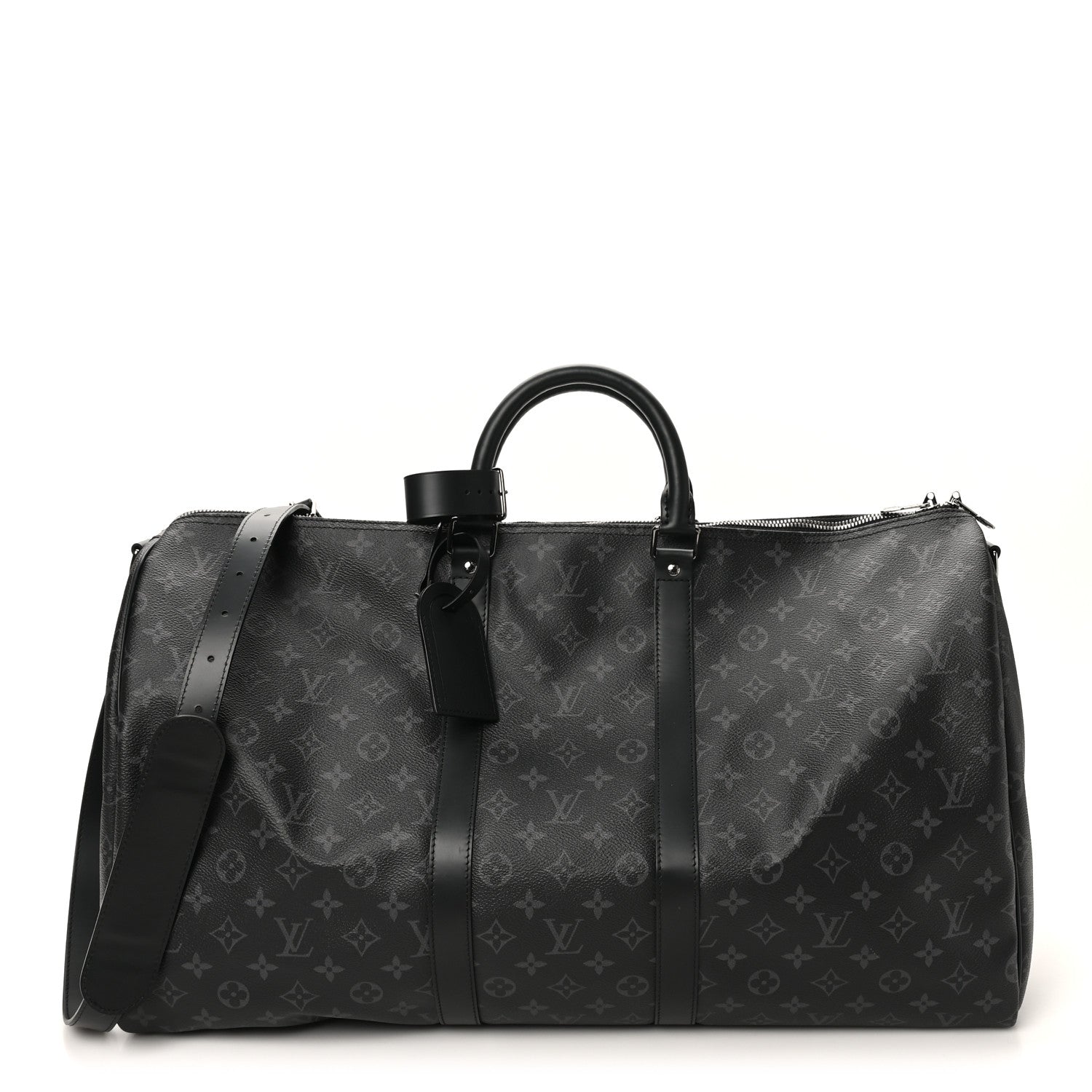 Louis Vuitton Monogram Eclipse Keepall Bandouliere 55 1 of 9