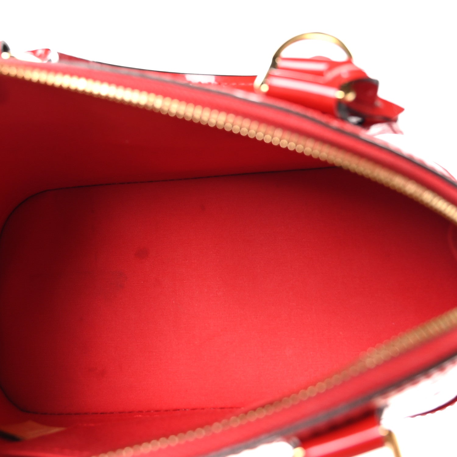 Louis Vuitton Vernis Alma BB Rose Indien 5 of 9