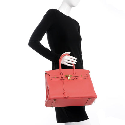 Hermes Togo Birkin 35 Rose Jaipur 2 of 29