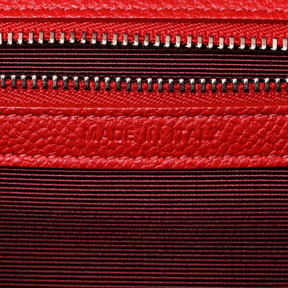 Christian Dior Grained Calfskin Small Diorama Flap Bag Red 7 of 10