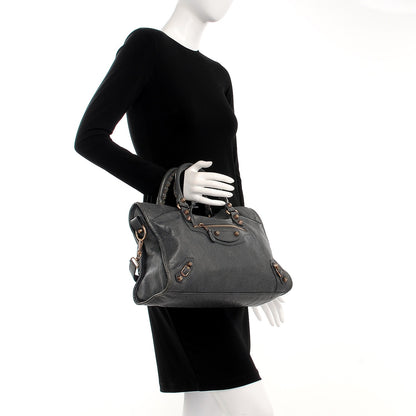Balenciaga Agneau Giant 12 Rose Gold Hardware City Gris Tarmac 3 of 9